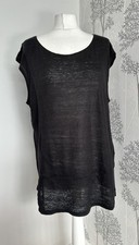 Grizas Washed 100% Linen Black