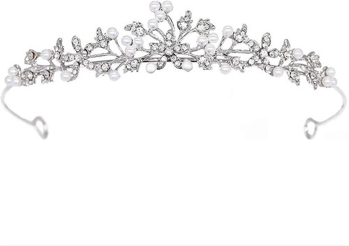 Flower rhinestone pearls - flower,