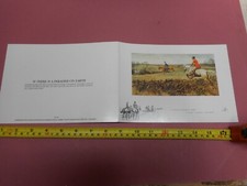  SNAFFLES CARD IF THERE IS PARADISE FREE POSTAGE UK !! FOX HUNTING  