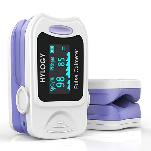 Fingertip pulse oximeter blood - pulse,