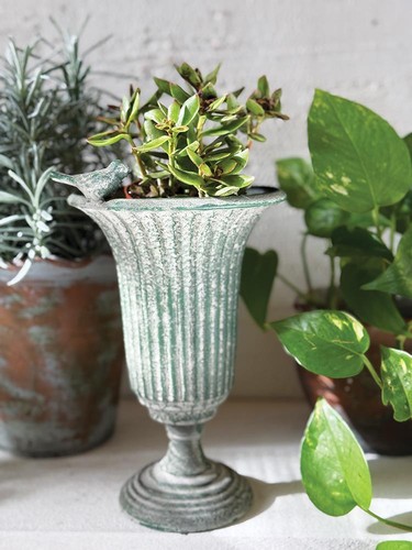Ribbed tall fluted - ribbed, planter