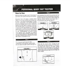 A-New Body Fat Caliper Skin