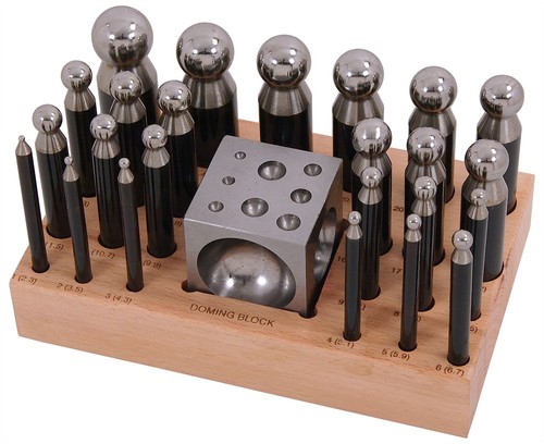 25pc steel doming - 25pc,