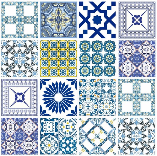 Tile stickers mosaic - 48,