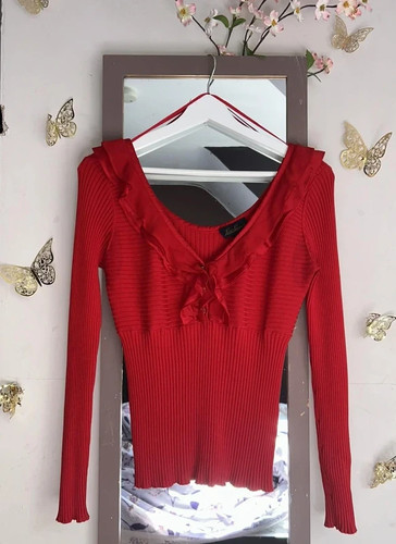 Luisa spagnoli red silk blend - spagnoli,
