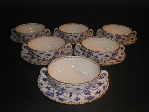 Spode china y6235 blue - china, y6235-c