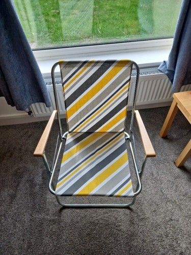 Vintage retro striped folding - retro,