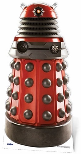 Red dalek drone doctor who - red,