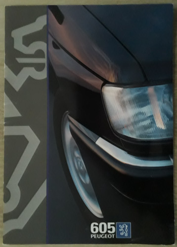 Peugeot 605 brochure 1995 - 605,