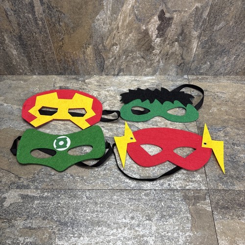 Super hero masks felt - 4,