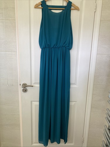 Zara maxi dress - teal, size