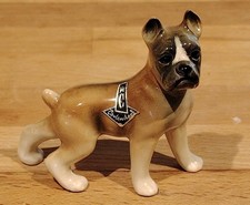 Cortendorf Boxer Figurine West Germany With Original Label