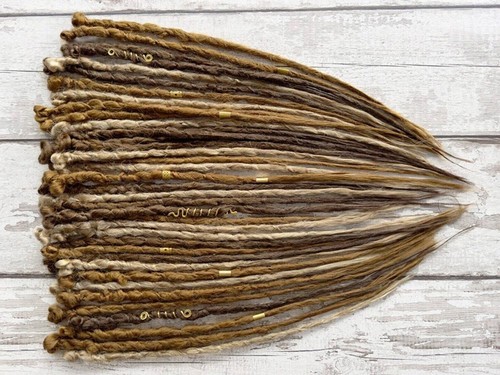 Brown blonde crochet - brown,