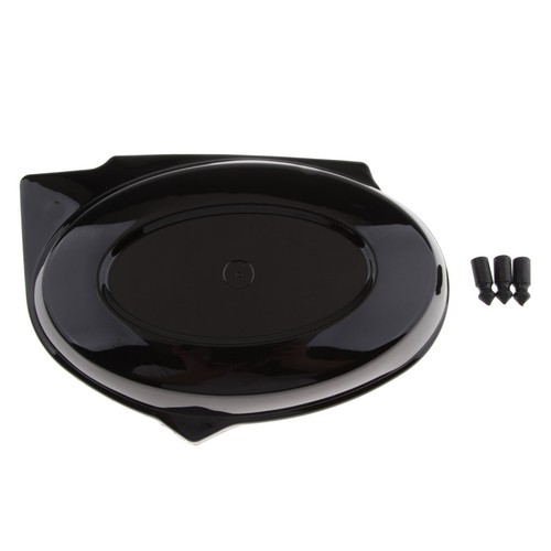Black plastic kart battery - black,