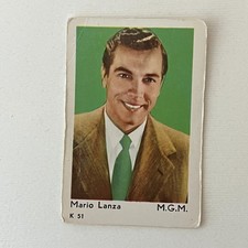 Rare 1957 Dutch Gum Card K Set