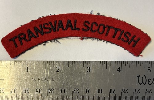 Transvaal scottish regiment - scottish,