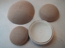   ONE FABRIC DOLL HEAD PATE IN