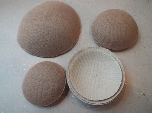 One fabric doll - fabric, in