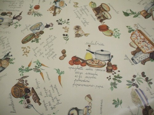 Kitchen recipe pvc vinyl wipe - recipe,