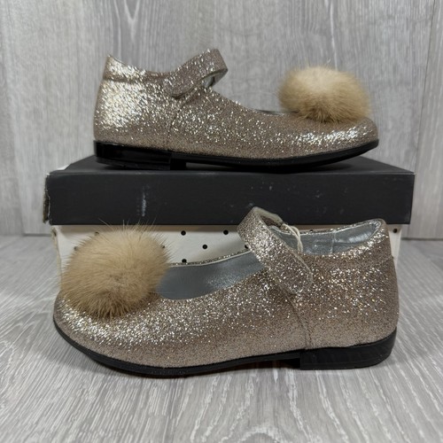 Monnalisa girls gold glitter - girls',