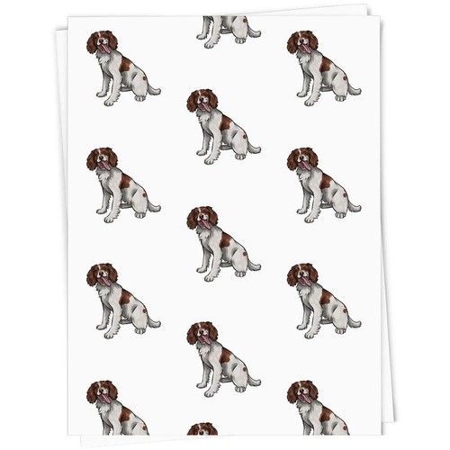 Springer spaniel gift wrap - 'springer,