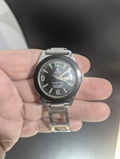 Vintage Mortima Super Datomatic 17 Jewels Mechanical Diver Watch