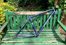 SPECIALIZED ROCKHOPPER 17" FRAME DAMAGED DECORATION / DISPLAY / BIKE SHOP GARAGE