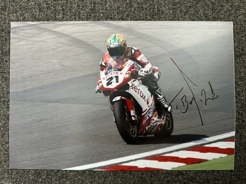 Troy bayliss hand signed - troy,