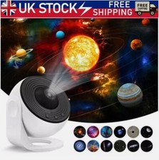 Galaxy Starry Sky Projector: 12-in-1 Rotating LED Planetarium Night Light UK