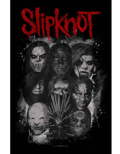 Slipknot poster masks band - poster,