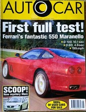AUTOCAR MAGAZINE 27-NOV-96 -