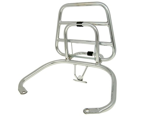 Rear luggage rack - rear, folding