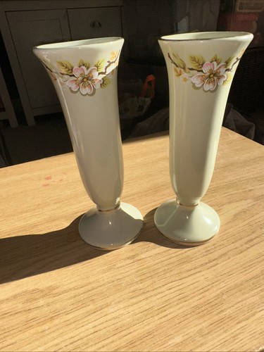 Sadler apple blossom bud vases - blossom,