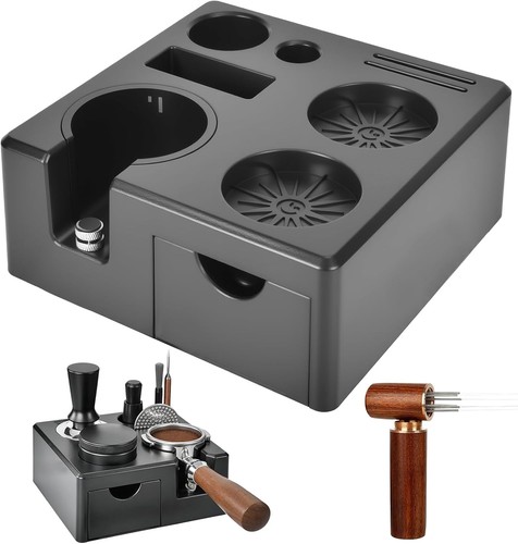 Espresso coffee tamping - coffee,