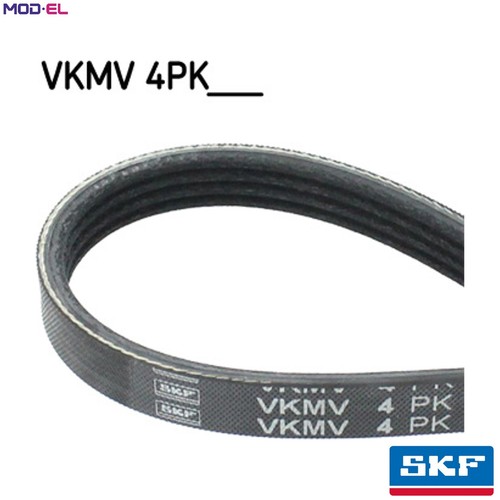 Vribbed belt vkmv 4pk802 - 4pk802, for