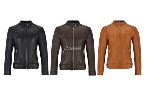 Ladies fashion biker retro - biker,