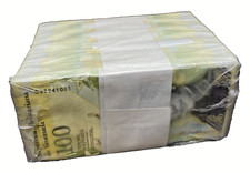 BRICK - 1000 pcs, Venezuela 100000 MIL BOLVARES FORTE 2017 UNC, banknote