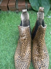 Joules  Leopard Print Leather