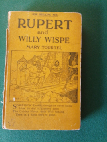 Vintage rupert bear - bear, book