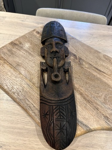 Vintage hand carved african - vintage,