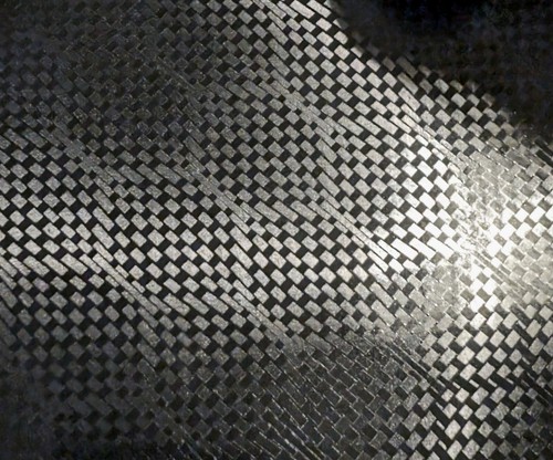 Black carbon fibre - black,