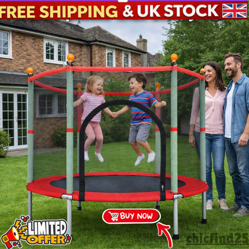 5ft kid trampoline - kid, safety