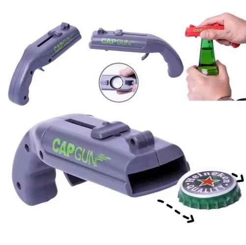 Cap gun beer - gun,