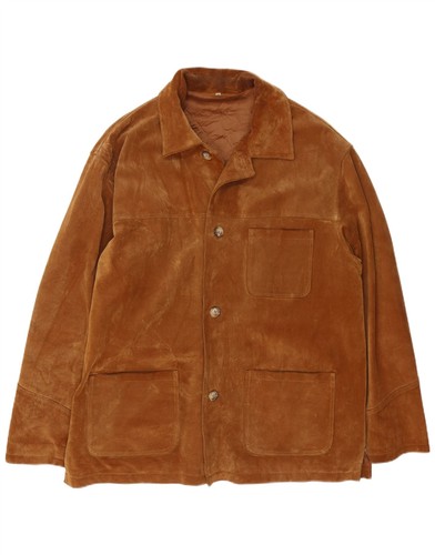 Vintage mens suede jacket - mens,