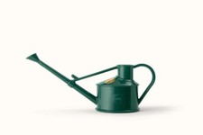 Haws Green Plastic Handy Indoor Watering Can with Rose Attachment 0.7 Litre