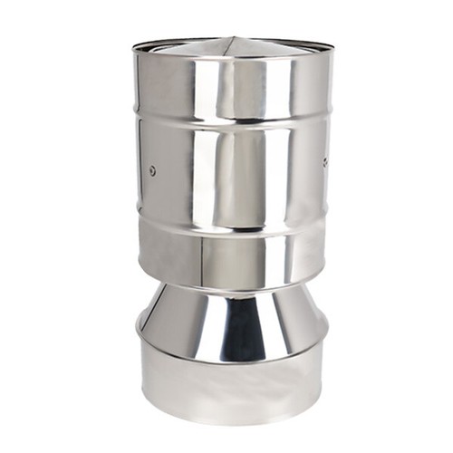 Anti wind cowl stainless - cowl, steel