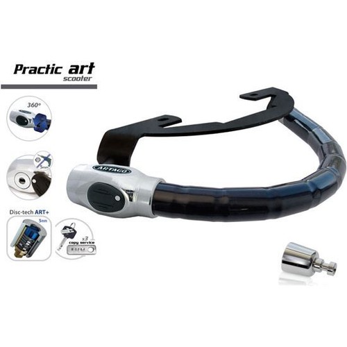 Anti theft handlebar artago - handlebar,