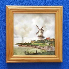 19.5 x 19.5cm Framed Dutch