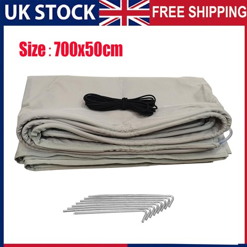 Caravan awning draught skirt - caravan,