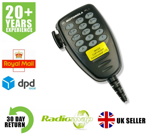 Fist mic with - with, motorola